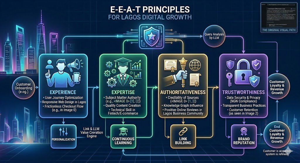E-E-A-T guidelines for revenue-driven digital systems Lagos